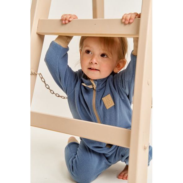 LEOKID FLEECOVÝ OVERAL BLUE SHADE VEL. 3 - 4 ROKY (VEL. 98) - OVERALY - PRO DĚTI