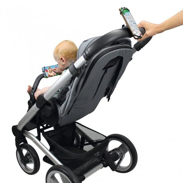 DOOKY UNIVERZÁLNÍ DRŽÁK NA MOBILNÍ TELEFON - HÁČKY, POPRUHY A KOLÍČKY - KOČÁRKY A PŘÍSLUŠENSTVÍ