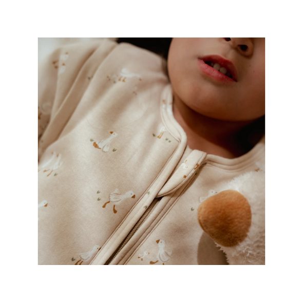 LITTLE DUTCH SPACÍ PYTEL S ODDĚLITELNÝMI RUKÁVY 90 CM HUSA NEWBORN NATURALS - SPACÍ PYTLE - SPINKÁNÍ