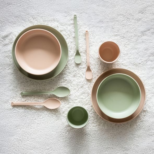 LOVI SADA LŽIČEK 2KS NUDE - LŽIČKY A PŘÍBORY - KRMENÍ