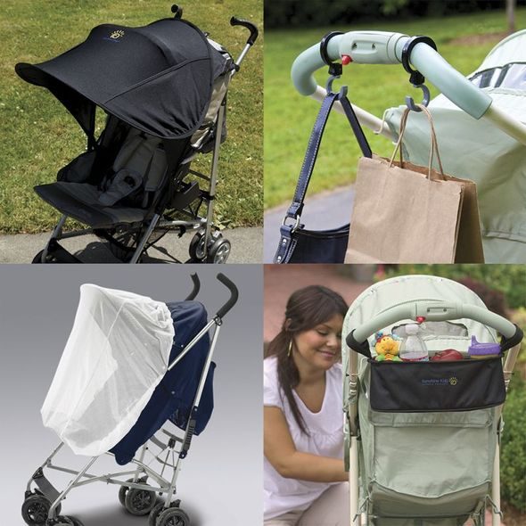 SUNSHINE KIDS SET DOPLŇKŮ KE KOČÁRKU - PŘEBALOVACÍ TAŠKY - KOČÁRKY A PŘÍSLUŠENSTVÍ