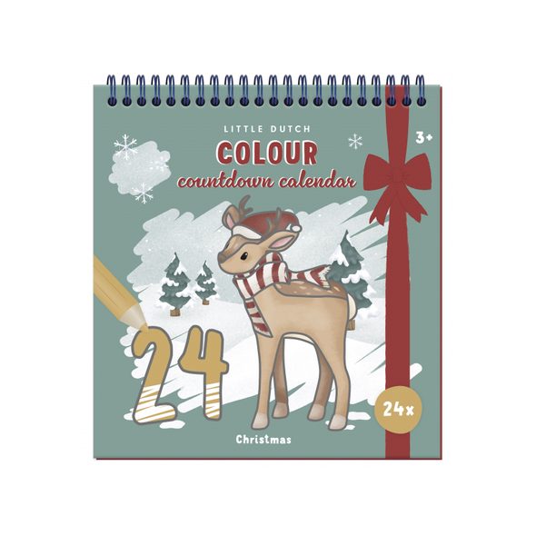 LITTLE DUTCH ADVENTNÍ KALENDÁŘ OMALOVÁNKY - LITTLE DUTCH - PRO DĚTI