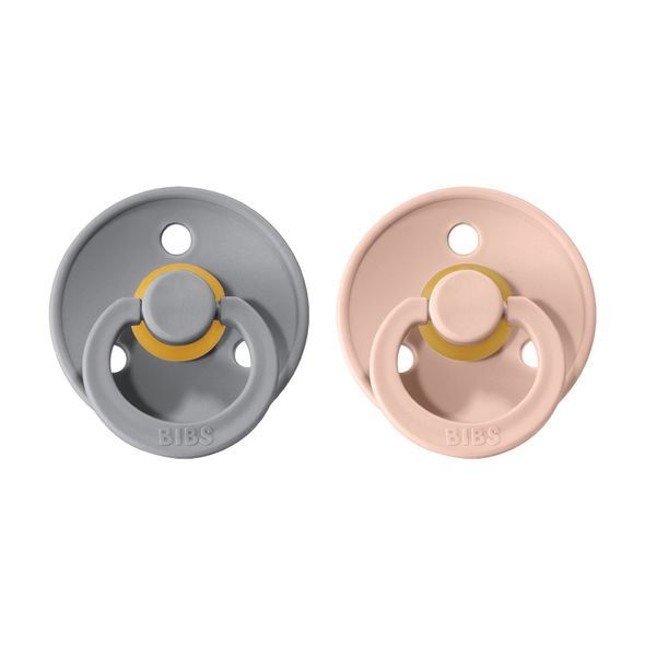 BIBS COLOUR DUDLÍKY Z PŘÍRODNÍHO KAUČUKU 2KS VEL.1 - ŠIDÍTKA A DOPLŇKY - KRMENÍ