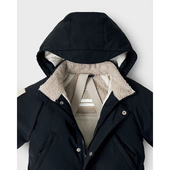 LEOKID ZIMNÍ KOMBINÉZA LINN BLACK COAL VEL. 18 - 24 MĚSÍCŮ (VEL. 86) - ZIMNÍ KOMBINÉZY - PRO DĚTI