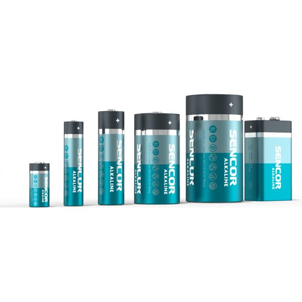 SENCOR ALKALICKÁ BATERIE 9V 1 KS - BATERIE - PRO DĚTI