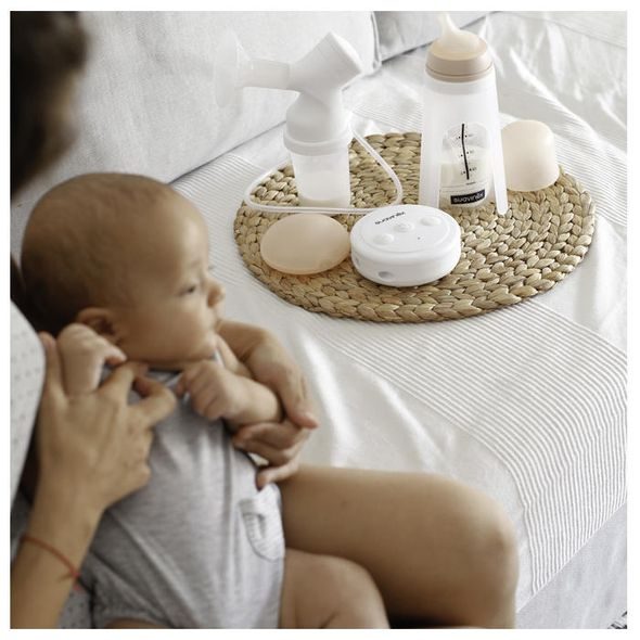 SUAVINÉX ODSÁVAČKA MATEŘSKÉHO MLÉKA ELEKTRICKÁ ZERØ.ZERØ - ODSÁVAČKY MATEŘSKÉHO MLÉKA - KRMENÍ