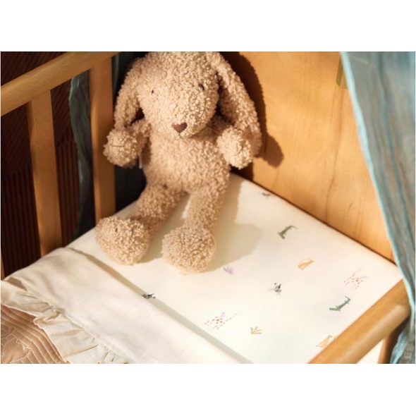 JOLLEIN PROSTĚRADLO NAPÍNACÍ 120X60 CM JUNGLE JAMBO - PROSTĚRADLA - SPINKÁNÍ