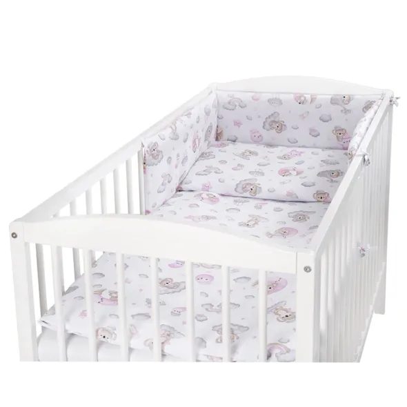 TOMI POVLEČENÍ K3 TISK KOALA RŮŽOVÁ - POVLEČENÍ DO POSTÝLKY - SPINKÁNÍ