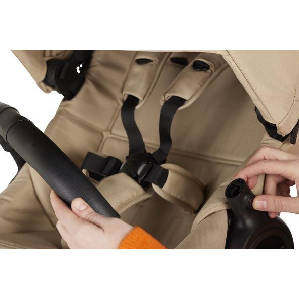 EASYWALKER JIMMEY SET XXL SAND TAUPE S PŘÍSLUŠENSTVÍM - DVOJKOMBINACE - KOČÁRKY A PŘÍSLUŠENSTVÍ