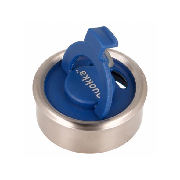 QUOKKA NEREZOVÝ TERMOHRNEK SE SÍTKEM BOOST BLUE JUNGLE 400 ML - TERMOOBALY A TERMOSKY - KRMENÍ