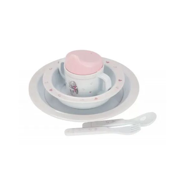 EFFIKI SET VIDLIČKA + LŽIČKA - MISKY, TALÍŘKY A PODLOŽKY - KRMENÍ