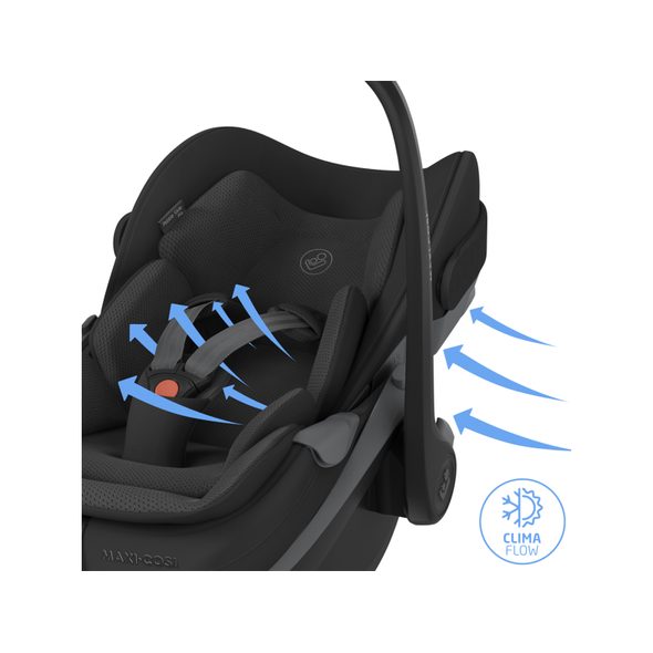 MAXI-COSI PEBBLE SLIDE PRO AUTOSEDAČKA ONYX BLACK - AUTOSEDAČKY 0-13KG - AUTOSEDAČKY A PŘÍSLUŠENSTVÍ