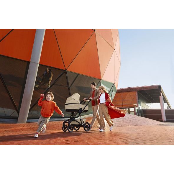 EASYWALKER JIMMEY SET XXL SAND TAUPE S PŘÍSLUŠENSTVÍM - DVOJKOMBINACE - KOČÁRKY A PŘÍSLUŠENSTVÍ