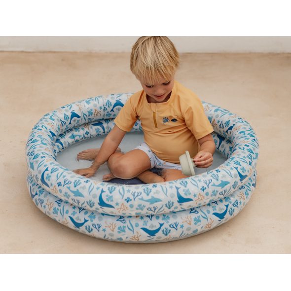 LITTLE DUTCH NAFUKOVACÍ BAZÉNEK 80 CM OCEAN DREAMS BLUE - PÍSKOVIŠTĚ A BAZÉNKY - PRO DĚTI