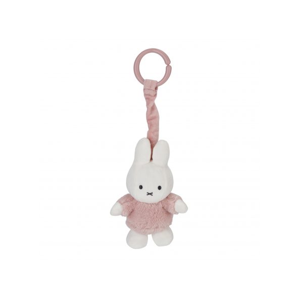 LITTLE DUTCH ZÁVĚSNÝ KRÁLÍČEK MIFFY FLUFFY PINK - HRAČKY NA KOČÍK - PRO DĚTI