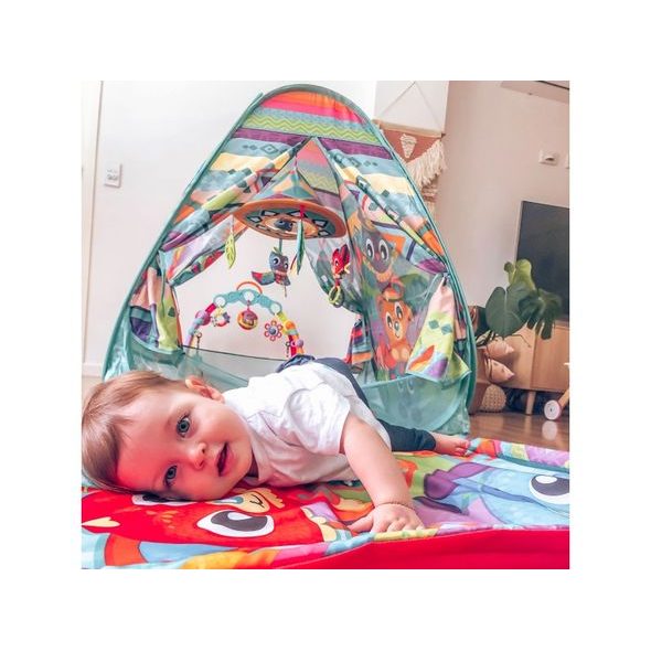 PLAYGRO - HRACÍ DEKA TEEPEE - HRACÍ DOMEČKY - SPINKÁNÍ