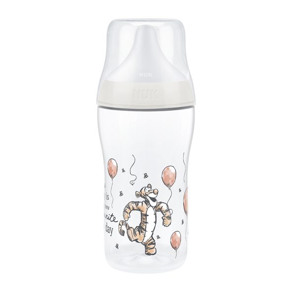 NUK PERFECT MATCH LÁHEV S KONTROLOU TEPLOTY DISNEY OSLÍK 260 ML MIX - KOJENECKÉ LAHVE - KRMENÍ