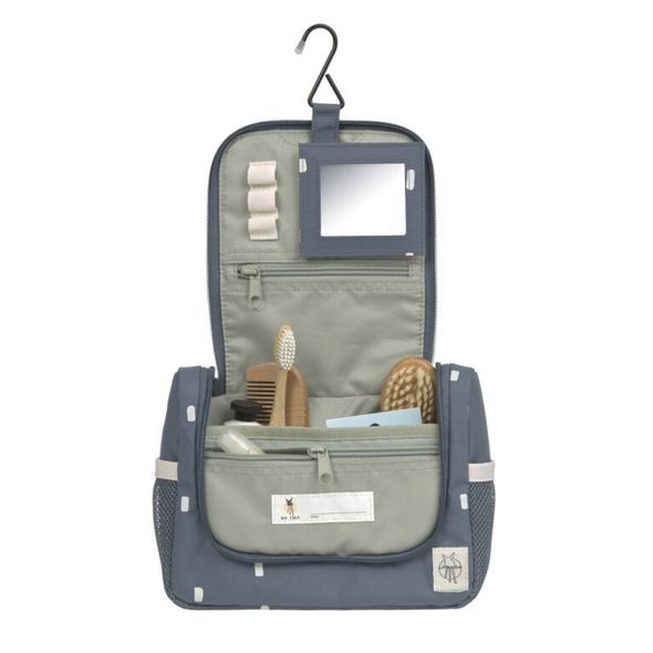 LÄSSIG MINI WASHBAG HAPPY PRINTS MIDNIGHT BLUE - KOSMETICKÉ TAŠKY - PŘEBALOVÁNÍ