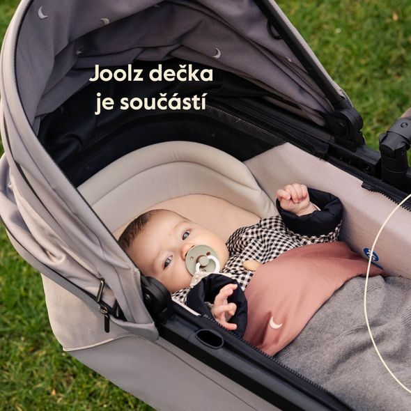 JOOLZ DAY5 KOČÁREK KOMPLETNÍ SET | SPECIAL | LUNAR GREY + DEKA DÁREK - DVOJKOMBINACE - KOČÁRKY A PŘÍSLUŠENSTVÍ