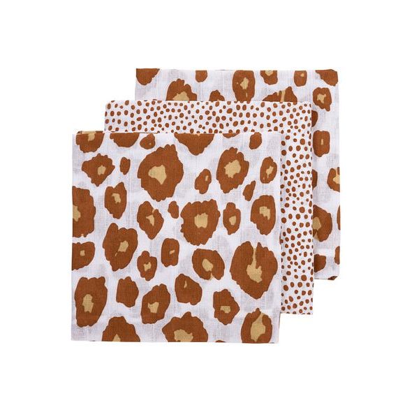 MEYCO PLENY 2-BALENÍ PANTER-CHEETAH CAMEL - ZAVINOVACÍ PLENY / OSUŠKY VELKÉ - PŘEBALOVÁNÍ