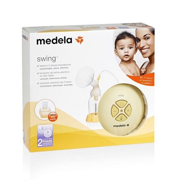 MEDELA SWING 2-FÁZOVÁ ELEKTRICKÁ ODSÁVAČKA + DÁREK STARTER SET 1 - ODSÁVAČKY MATEŘSKÉHO MLÉKA - KRMENÍ