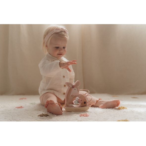 LITTLE DUTCH SRNKA SE SPIRÁLOU DŘEVĚNÁ FAIRY GARDEN - MOTORICKÉ A HRY - PRO DĚTI