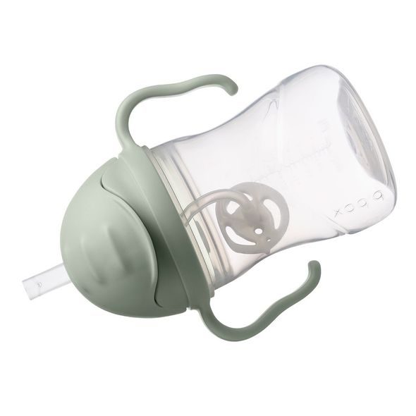 B.BOX UNIVERZÁLNÍ SADA NA PITÍ 3V1, 240 ML - ZELENÁ - DĚTSKÉ HRNEČKY - KRMENÍ