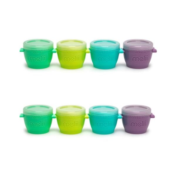 MELII KELÍMKY NA POTRAVINY SNAP&GO 118 ML - 8KS - USKLADNĚNÍ JÍDLA - KRMENÍ