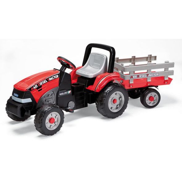 PEG PEREGO VOZÍTKO MAXI DIESEL TRACTOR - ELEKTRICKÁ VOZÍTKA - PRO DĚTI