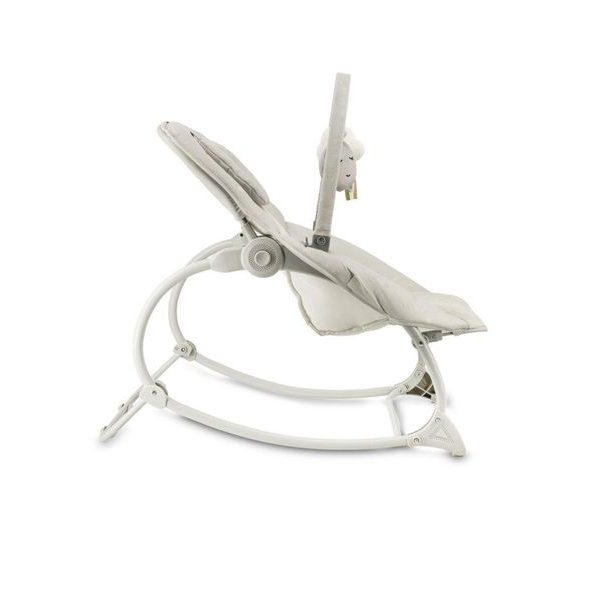 MOMI VIBRAČNÍ LEHÁTKO S MELODIEMI MOMI LAPIS SVĚTLE ŠEDÉ - LEHÁTKA A HOUPADLA - SPINKÁNÍ