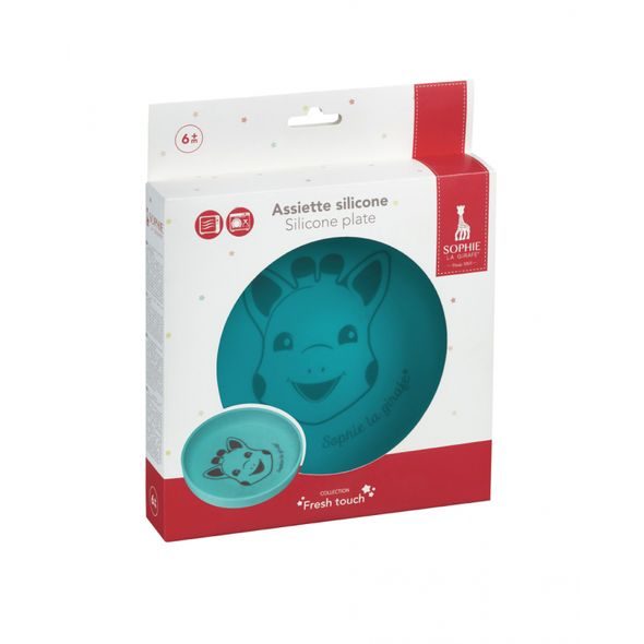 VULLI SILIKONOVÝ TALÍŘEK ŽIRAFA SOPHIE - MISKY, TALÍŘKY A PODLOŽKY - KRMENÍ