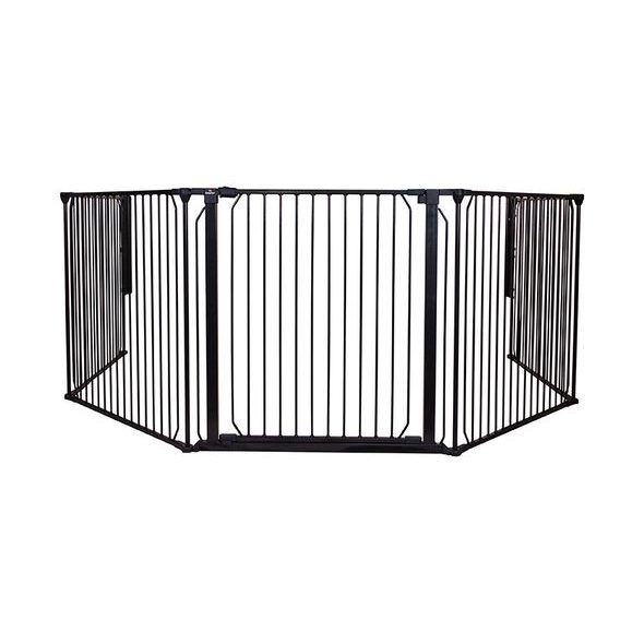 BABY DAN UNIVERZÁLNÍ PROSTOROVÁ ZÁBRANA BABYDAN CARL XXX WIDE, ČERNÁ - OHRÁDKY - KOUPÁNÍ A ZDRAVÍ