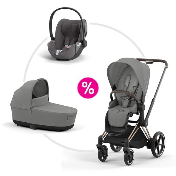 CYBEX EPRIAM 4.0 SET PODVOZEK + SPORTOVNÍ SEZENÍ + KORBA + AUTOSEDAČKA 2025 - CYBEX PLATINUM - KOČÁRKY A PŘÍSLUŠENSTVÍ