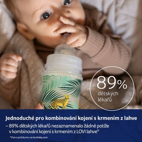 LOVI LAHEV TRENDS JUNGLE VIBES 120ML - KOJENECKÉ LAHVE - KRMENÍ