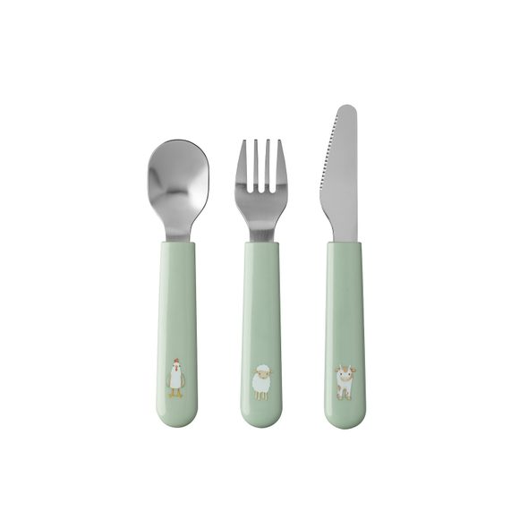 LITTLE DUTCH DĚTSKÝ PŘÍBOR FARMA - LŽIČKY A PŘÍBORY - KRMENÍ