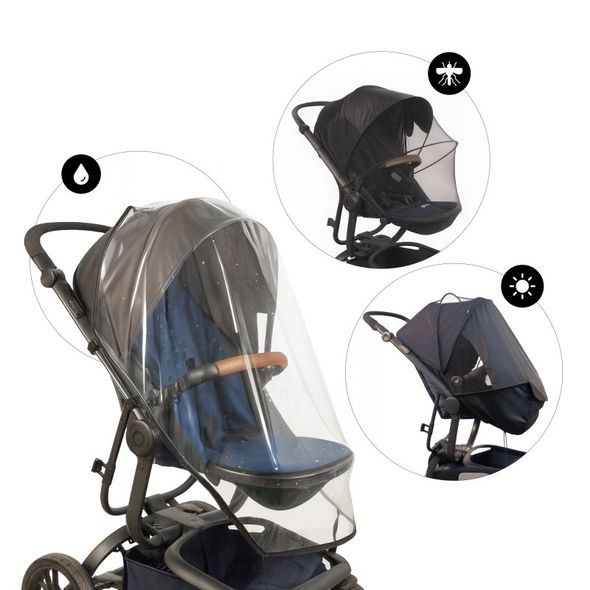 EZIMOOV OCHRANNÝ KRYT NA KOČÁREK EZI STROLLER COVER 3V1 - PLÁŠTĚNKY - KOČÁRKY A PŘÍSLUŠENSTVÍ