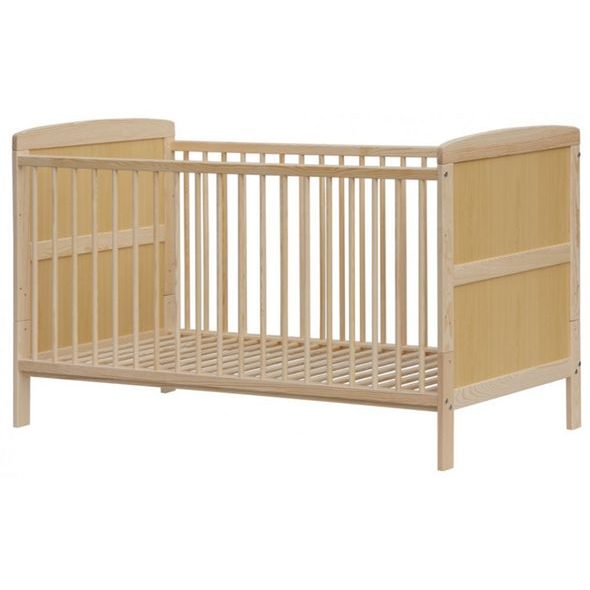 SCARLETT DĚTSKÁ POSTÝLKA SCARLETT KACPER - 2V1 - PŘÍRODNÍ (BOROVICE) - 140 X 70 CM - DŘEVĚNÉ POSTÝLKY - SPINKÁNÍ