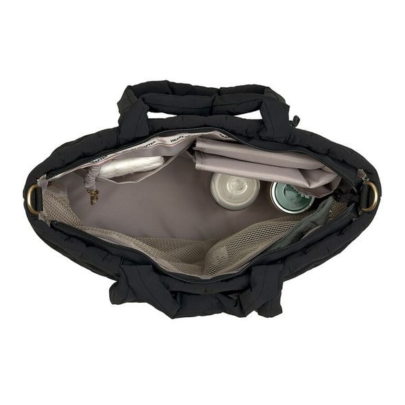 LÄSSIG TAŠKA PŘES RAMENO LIVA SHOULDER BAG QUILTED BLACK - DOPLŇKY - PRO MAMINKY