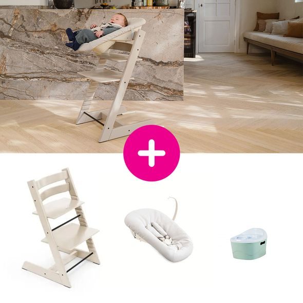 STOKKE® TRIPP TRAPP® - JÍDELNÍ ŽIDLIČKY DŘEVĚNÉ - KRMENÍ