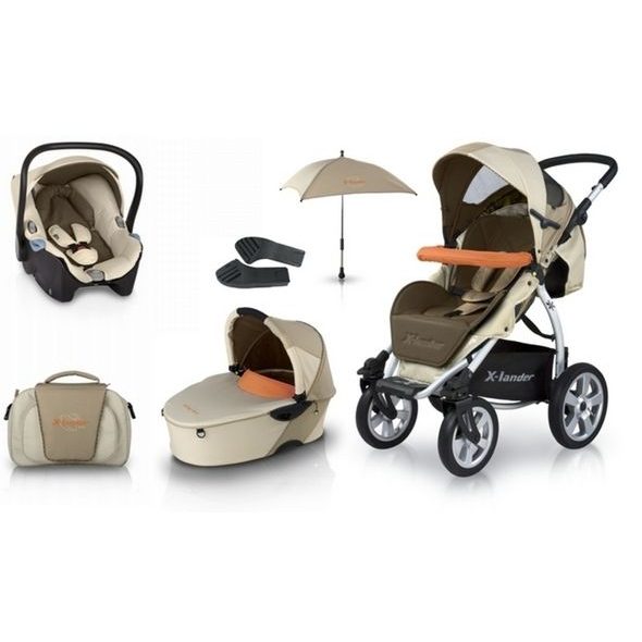 X-LANDER SET XA 2011 XXV - TROJKOMBINACE - KOČÁRKY A PŘÍSLUŠENSTVÍ