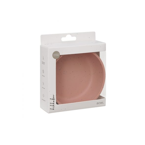KIKKABOO MISKA PLATINUM SILICONE BLUSH - MISKY, TALÍŘKY A PODLOŽKY - KRMENÍ