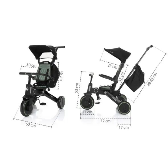 ZOPA TŘÍKOLKA X TRIKE - VOZÍTKA A ODRÁŽEDLA - PRO DĚTI