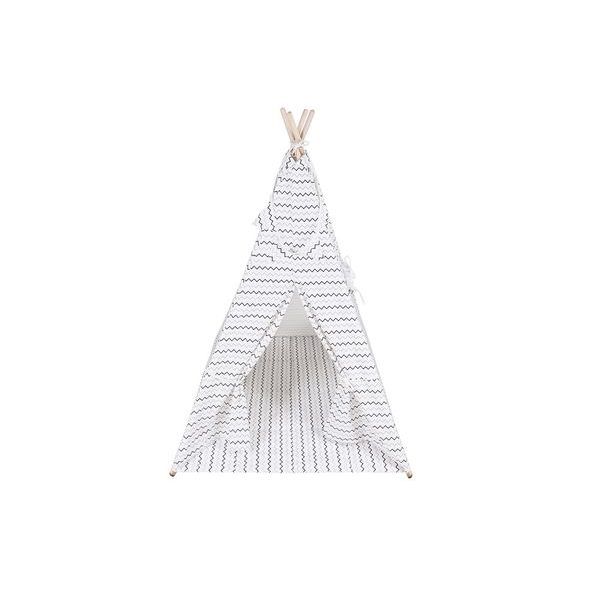 KINDSGUT DĚTSKÉ TEEPEE CIK CAK - HRACÍ DOMEČKY - SPINKÁNÍ