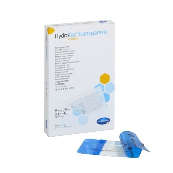 HARTMANN HYDROTAC TRANSPARENT COMFORT 6,5 X 10 CM 10 KS