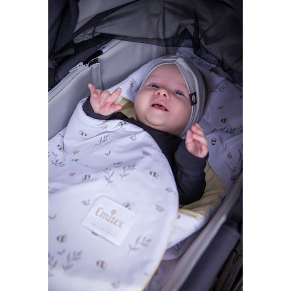 EMITEX ZAVINOVAČKA UNI LITTLE BEE + LIGHT YELLOW - ZAVINOVAČKY - SPINKÁNÍ