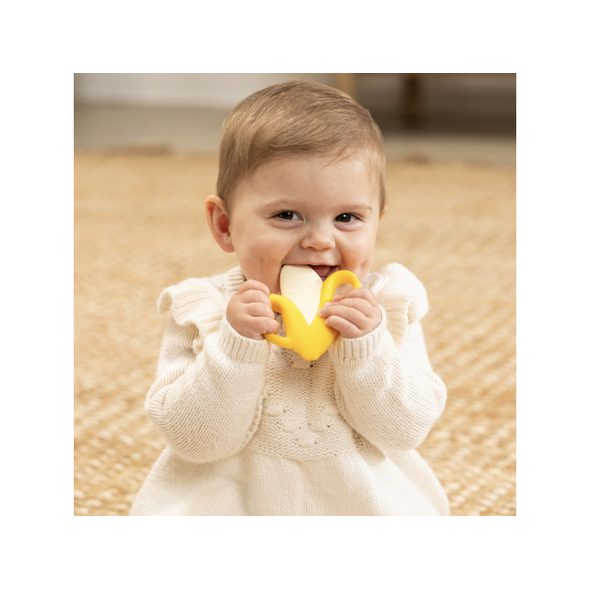 INFANTINO KOUSÁTKO SILIKONOVÉ BANÁN - KOUSÁTKA - PRO DĚTI