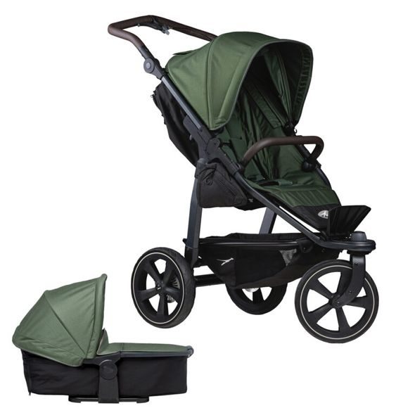 TFK SET MONO2 KOMBINOVANÝ KOČÁREK AIR CHAMBER WHEEL 2024 OLIVE - TROJKOMBINACE - KOČÁRKY A PŘÍSLUŠENSTVÍ