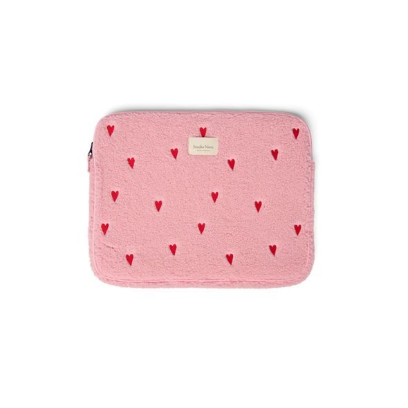 STUDIO NOOS TEDDY OBAL NA LAPTOP 15´| LIGHT PINK HEARTS - DOPLŇKY - PRO MAMINKY