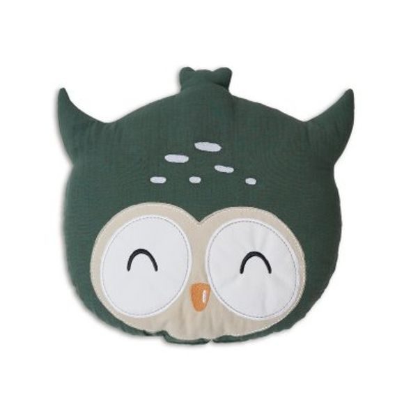 FUNNABABY MUŠELÍNOVÝ POLŠTÁŘEK IVY GREEN - DEKORACE A POLIČKY - SPINKÁNÍ