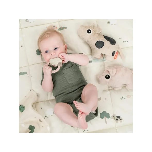 DONE BY DEER HAPPY HOME MAZLIVÁ HRAČKA DOTTI - PÍSKOVÁ - PLYŠOVÁ ZVÍŘATA - PRO DĚTI